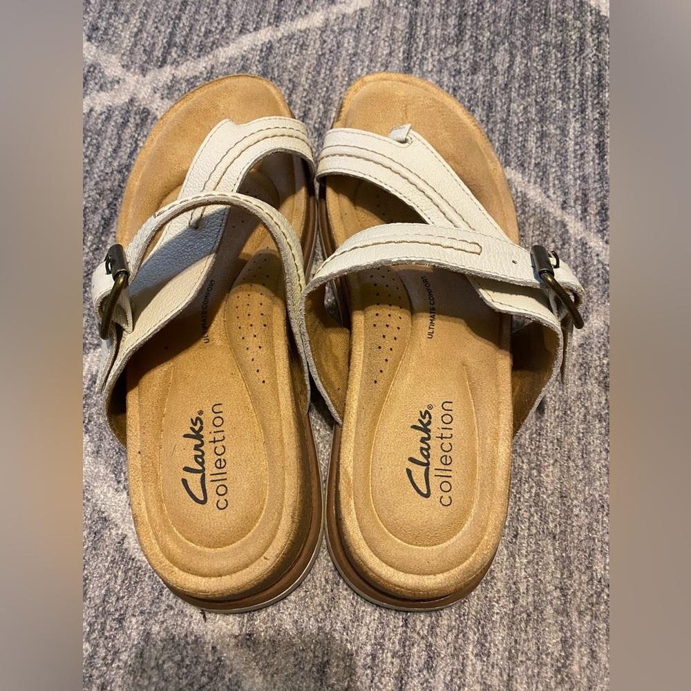 COPY - Clarks Collection slip on sandals, women’s size 6 1/2